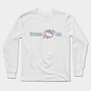 Trans bee an Trans Lesbian Bee Transbian Long Sleeve T-Shirt